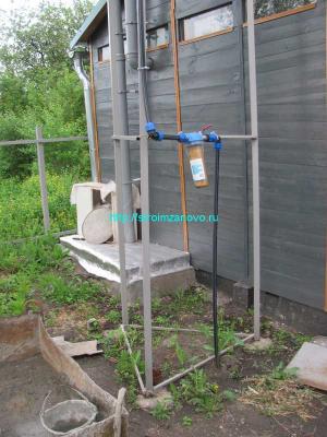 Водоснабжение участка  
Водоснабжение участка