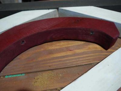 Деревянная калитка со спартаковским ромбом своими руками  
Деревянная калитка со спартаковским ромбом своими руками