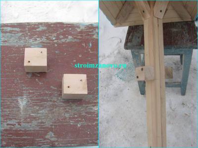 Как сделать кормушку для птиц  
Как сделать кормушку для птиц