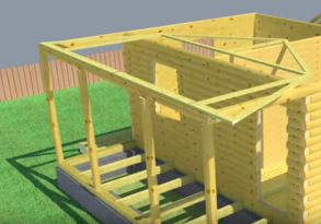 Как сделать крышу с мансардой для бани Как сделать крышу с мансардой для бани