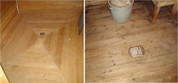 Как сделать пол в бане со сливом Как сделать пол в бане со сливом