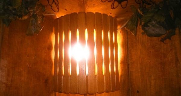 Как сделать освещение в бане Как сделать освещение в бане