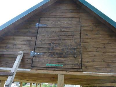 Дверь для фронтона
Дверь для фронтона