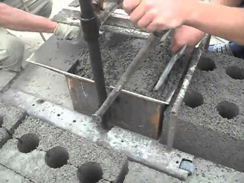 Как сделать шлакоблоки своими руками Как сделать шлакоблоки своими руками