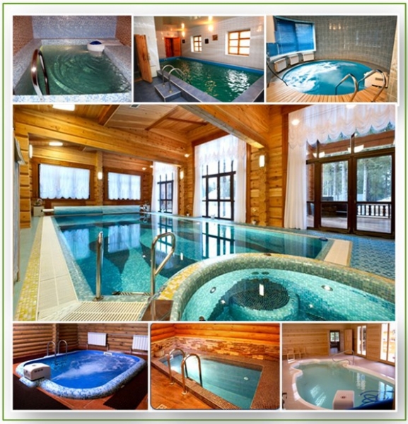 Проекты бань из бруса с бассейном Проекты бань из бруса с бассейном