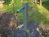 Декорирование водоразборной колонки  
Декорирование водоразборной колонки