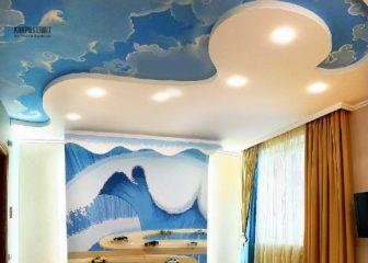 Эти привлекательные натяжные тканевые потолки: фото оригинальных экземпляров