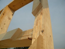 Каркасная баня с мансардой своими руками