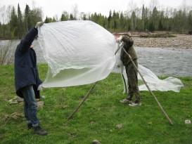 Походная баня своими руками Походная баня своими руками