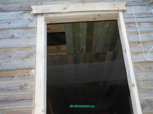 Окосячка дверного проёма  
Окосячка дверного проёма