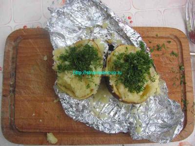 Картофель, запечённый с сыром
Картофель, запечённый с сыром