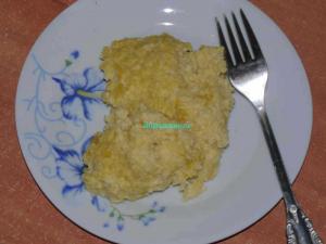 Каша из тыквы с пшеном  
Каша из тыквы с пшеном