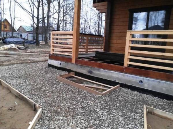 Отмостка своими руками Отмостка своими руками