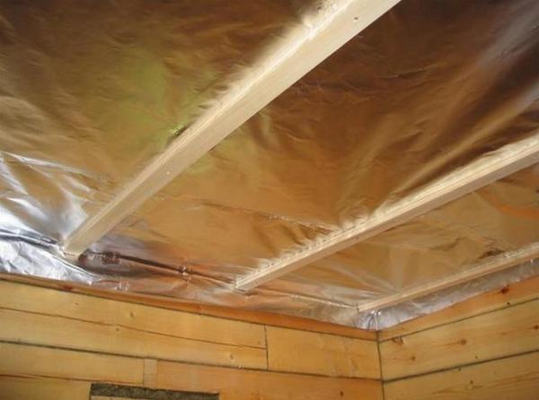 Потолок в бане своими руками Потолок в бане своими руками