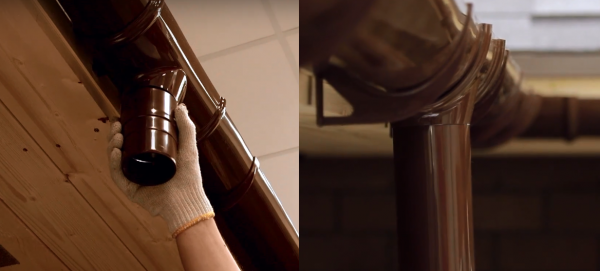 Как правильно установить водостоки на крыше Как правильно установить водостоки на крыше