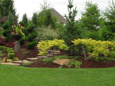 Сад в стиле фьюжн  
Сад в стиле фьюжн