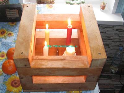 Деревянный подсвечник своими руками  
Деревянный подсвечник своими руками