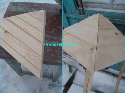 Как сделать кормушку для птиц  
Как сделать кормушку для птиц