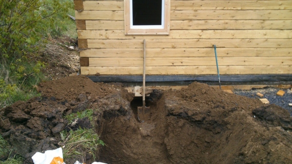 Продолжаем строительство бани весной Продолжаем строительство бани весной