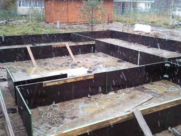 Как правильно сделать опалубку для фундамента