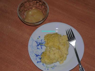 Каша из тыквы с пшеном  
Каша из тыквы с пшеном