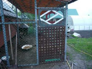 Деревянная калитка со спартаковским ромбом своими руками  
Деревянная калитка со спартаковским ромбом своими руками