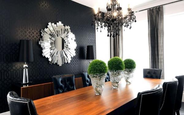 Дизайн черных стен: 20 интересных решений Дизайн черных стен: 20 интересных решений