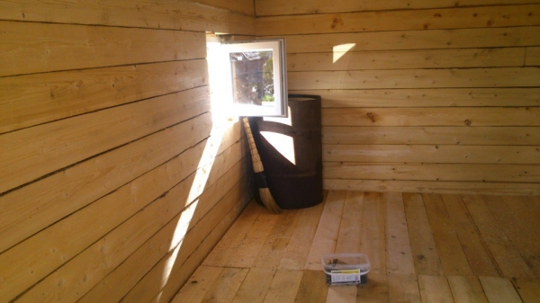 Продолжаем строительство бани весной Продолжаем строительство бани весной