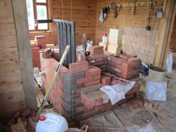 Печь для бани с теплообменником для воды Печь для бани с теплообменником для воды