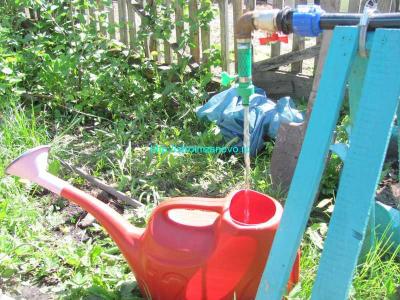 Водоснабжение участка  
Водоснабжение участка