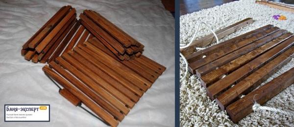 Как сделать лежак для русской бани Как сделать лежак для русской бани