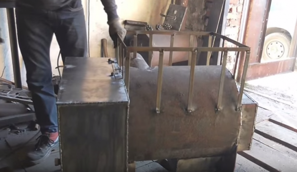 Как сварить печь для бани из трубы Как сварить печь для бани из трубы