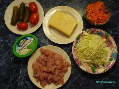 Шаурма с курицей  
Шаурма с курицей