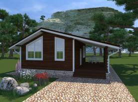 Одноэтажные бани с верандой Одноэтажные бани с верандой