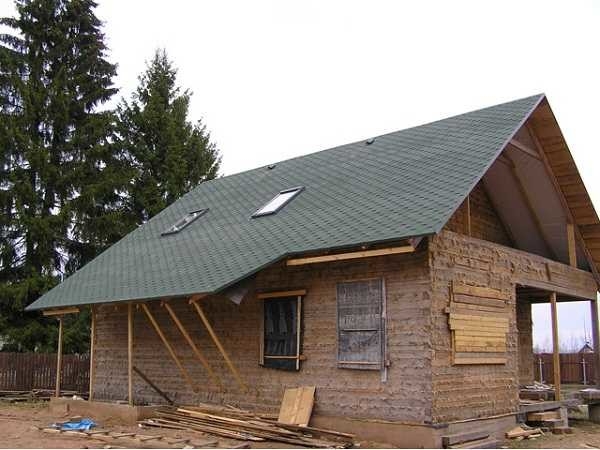 Покрытие крыши мягкой кровлей Покрытие крыши мягкой кровлей