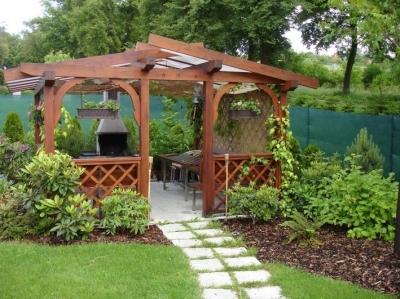 Обустройство беседки на даче Обустройство беседки на даче