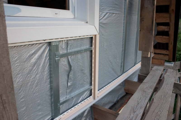 Облицовка фасада панелями Облицовка фасада панелями