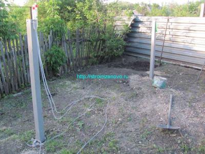 Распашные ворота своими руками  
Распашные ворота своими руками