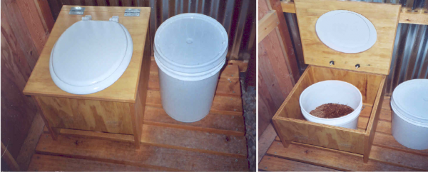 Как сделать туалет в бане Как сделать туалет в бане