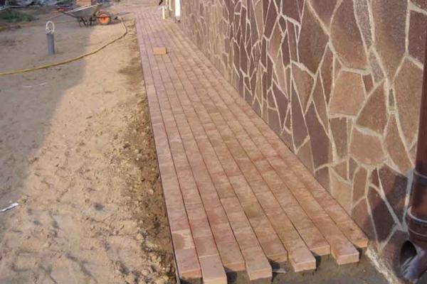 Отмостка своими руками Отмостка своими руками
