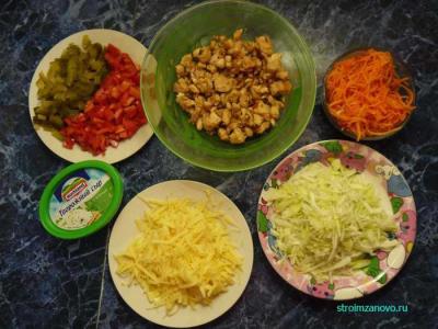 Шаурма с курицей  
Шаурма с курицей