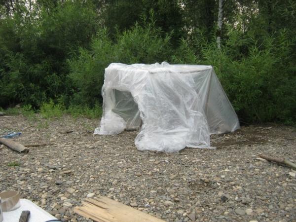 Походная баня своими руками Походная баня своими руками