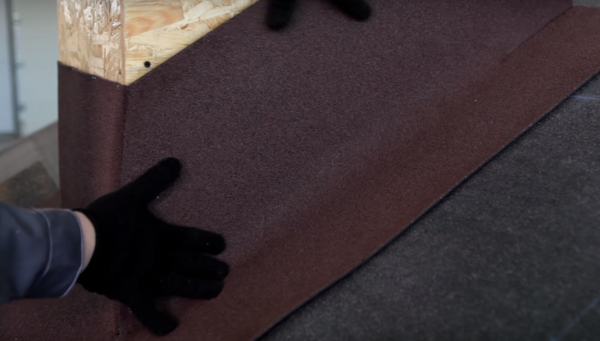 Покрытие крыши мягкой кровлей Покрытие крыши мягкой кровлей