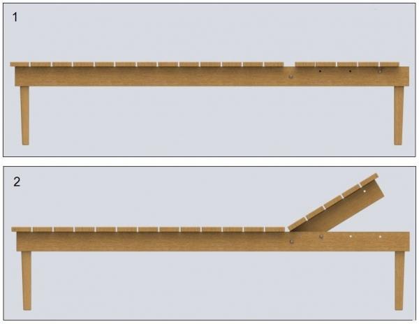 Как сделать лежак для русской бани Как сделать лежак для русской бани