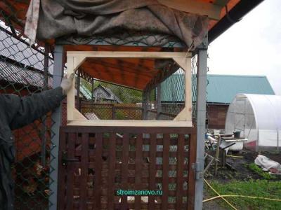 Деревянная калитка со спартаковским ромбом своими руками  
Деревянная калитка со спартаковским ромбом своими руками