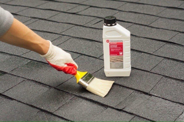 Покрытие крыши мягкой кровлей Покрытие крыши мягкой кровлей