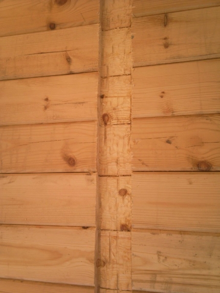 Перегородка в бане между парилкой и мойкой