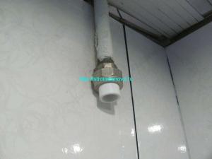 Замена полотенцесушителя
Замена полотенцесушителя