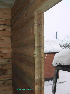 Окосячка дверного проёма  
Окосячка дверного проёма