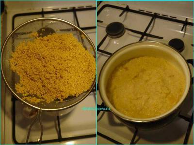 Каша из тыквы с пшеном  
Каша из тыквы с пшеном